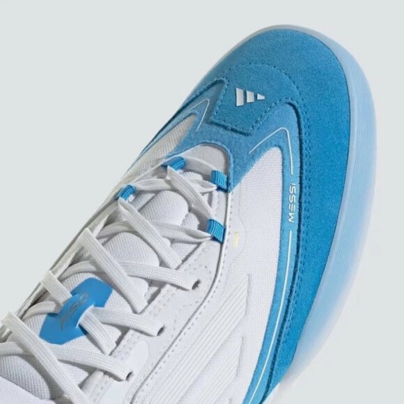 Size 11-adidas F50 Freestyle 24 Messi Men's Indoor Blue Soccer Cleats - Picture 8 of 8